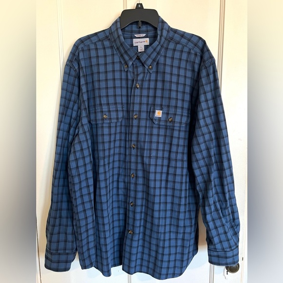Carhartt Original Fit Blue Flannel - Picture 1 of 3